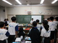 生徒と一体感のある授業です。